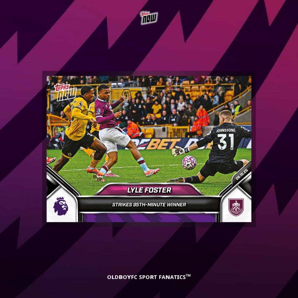 Topps Now Lyle Foster 25/26 英超 球星卡 正面圖