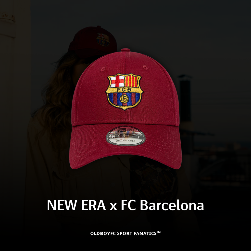 NEW ERA x FC Barcelona 紅色老帽