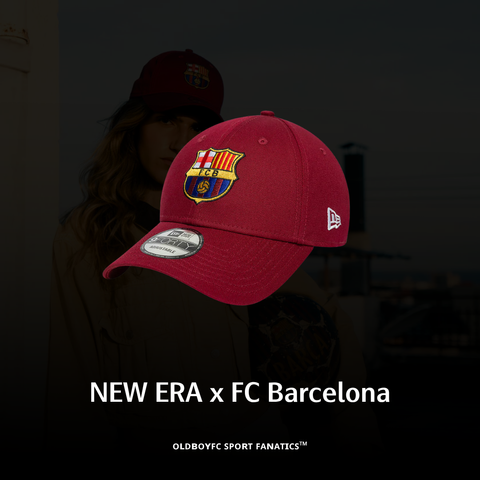 NEW ERA x FC Barcelona 紅色老帽
