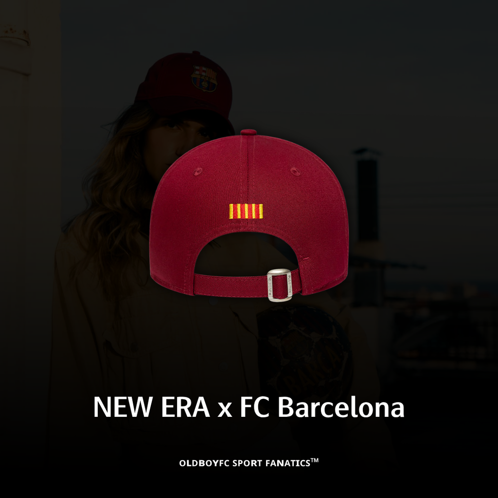 NEW ERA x FC Barcelona 紅色老帽