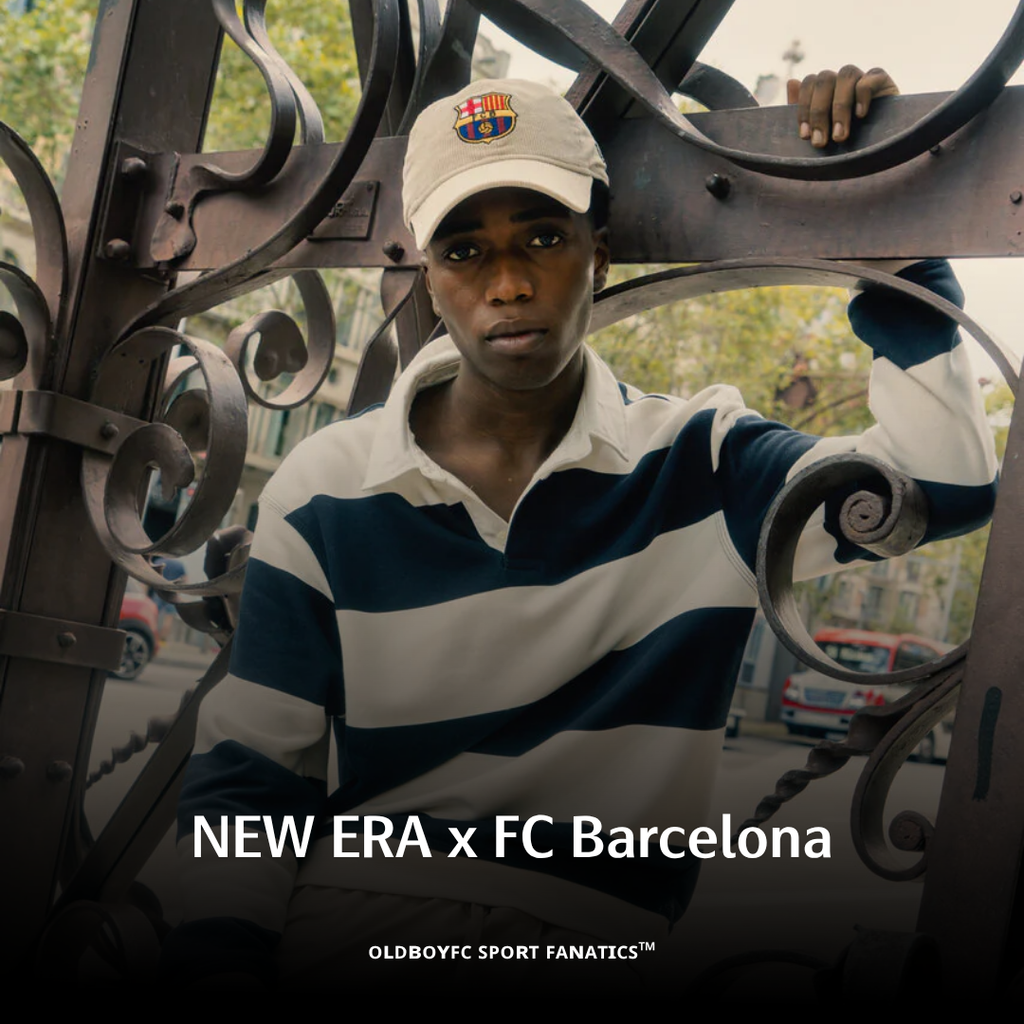 NEW ERA x FC Barcelona 米色老帽