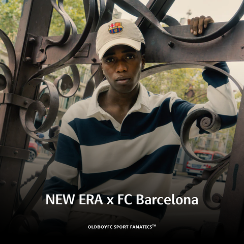 NEW ERA x FC Barcelona 米色老帽