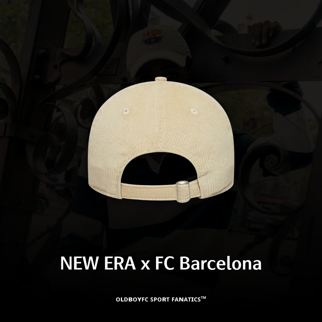 NEW ERA x FC Barcelona 米色老帽
