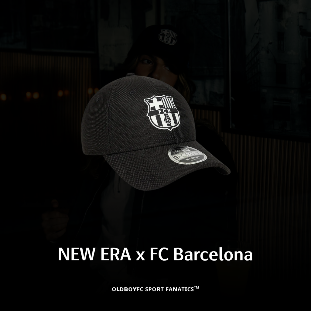 NEW ERA x FC Barcelona 黑色老帽