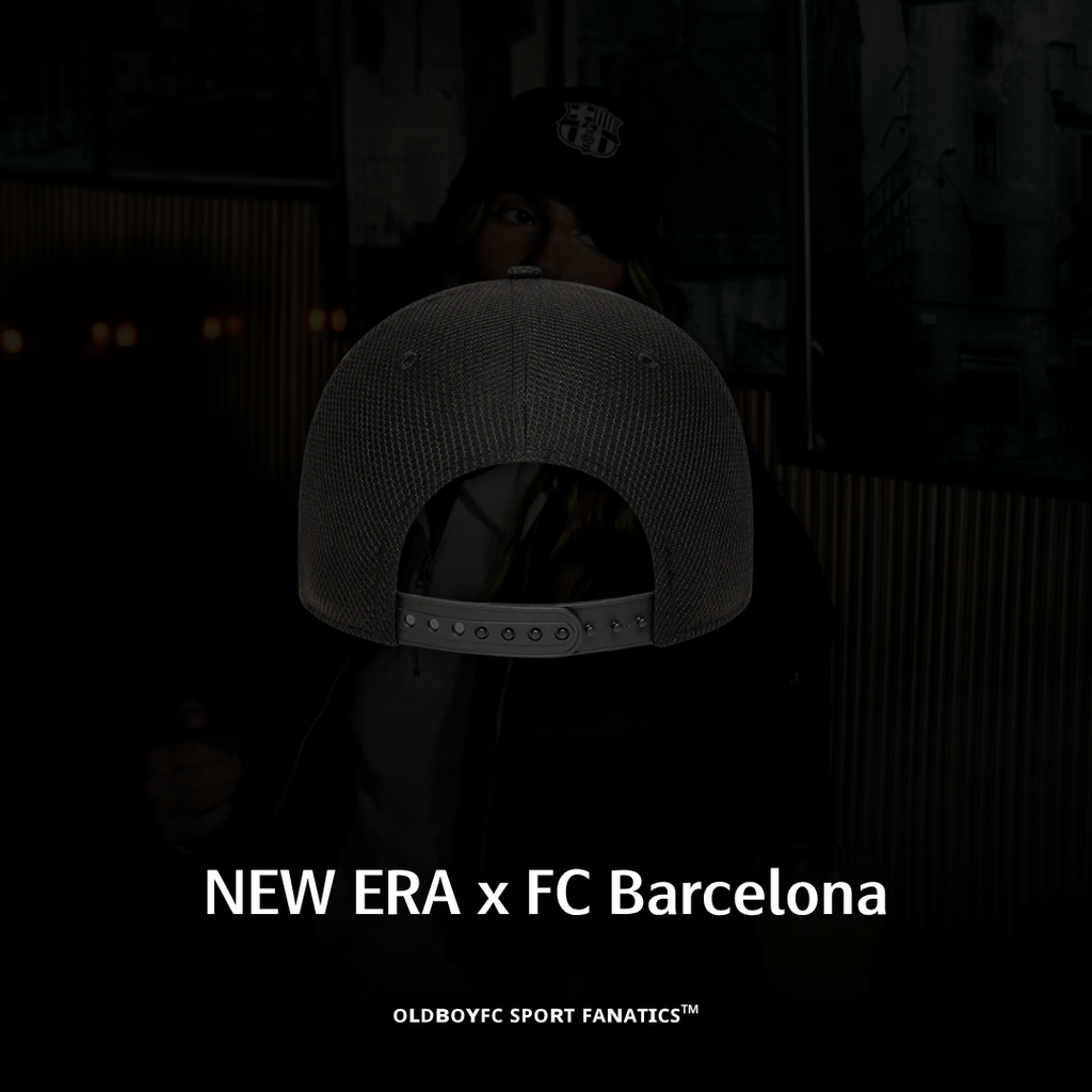 NEW ERA x FC Barcelona 黑色老帽