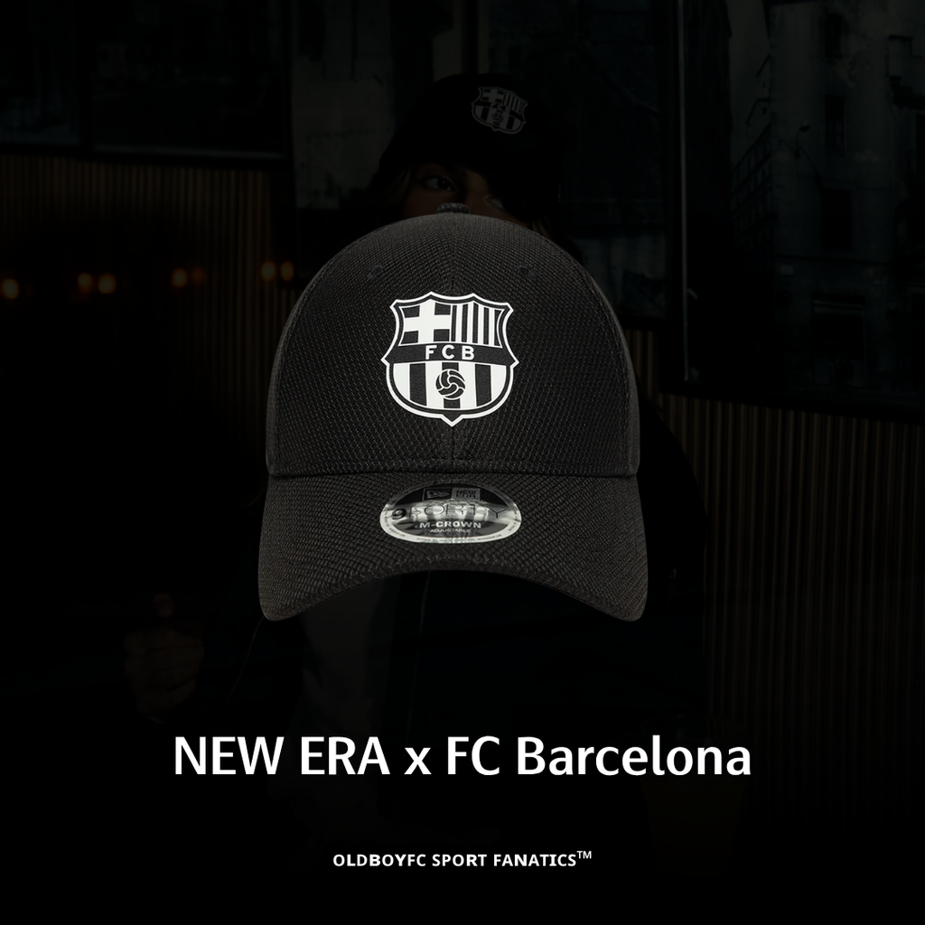 NEW ERA x FC Barcelona 黑色老帽