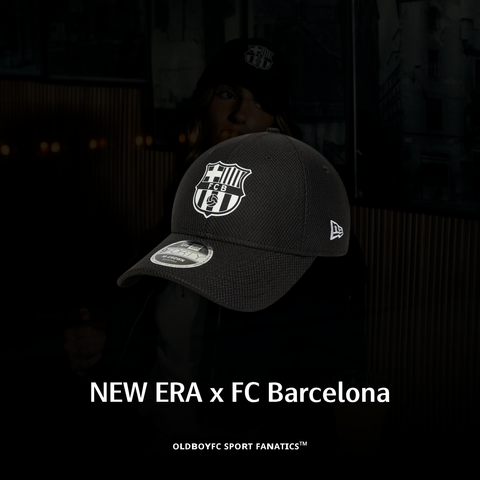 NEW ERA x FC Barcelona 黑色老帽