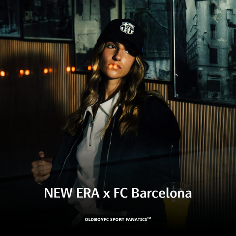 NEW ERA x FC Barcelona 黑色老帽