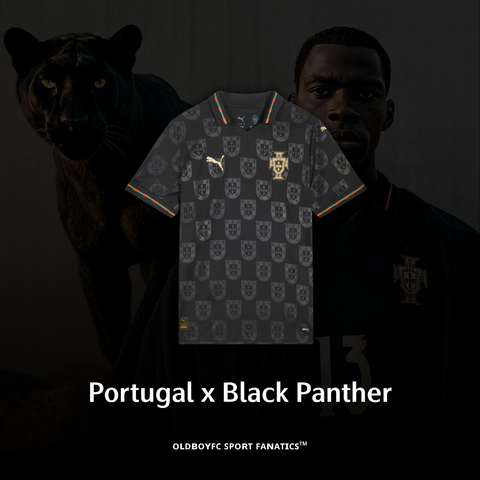 葡萄牙 X 黑豹 25/26 特別版球迷版球衣