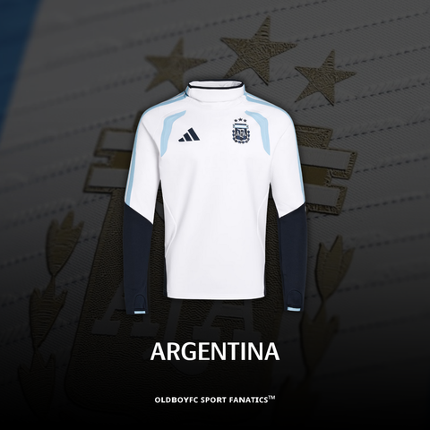 阿根廷 2026 世界盃球員版訓練衣 無拉鍊款 - JY7040