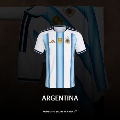 【球員版】阿根廷 2026 世界盃主場球員版 足球球衣