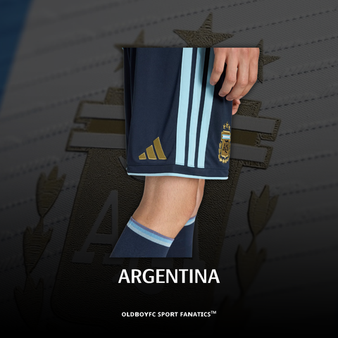 阿根廷 2026 世界盃主場球迷版短褲 - JM1325 側面