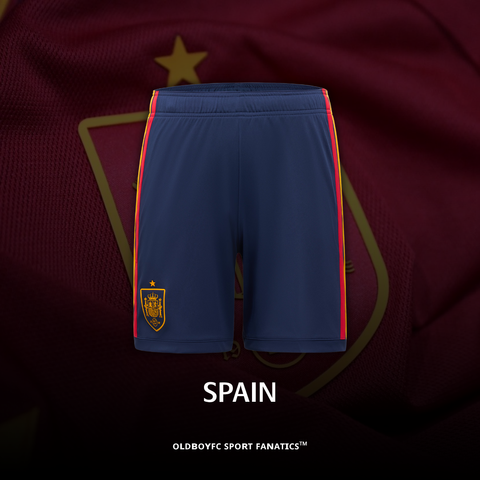 西班牙 2026 世界盃主場球迷版短褲 - JN4396