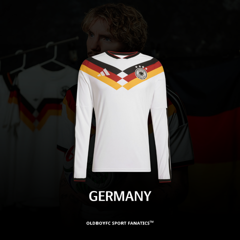 【長袖球員版】德國 2026 世界盃主場長袖球員版 足球球衣