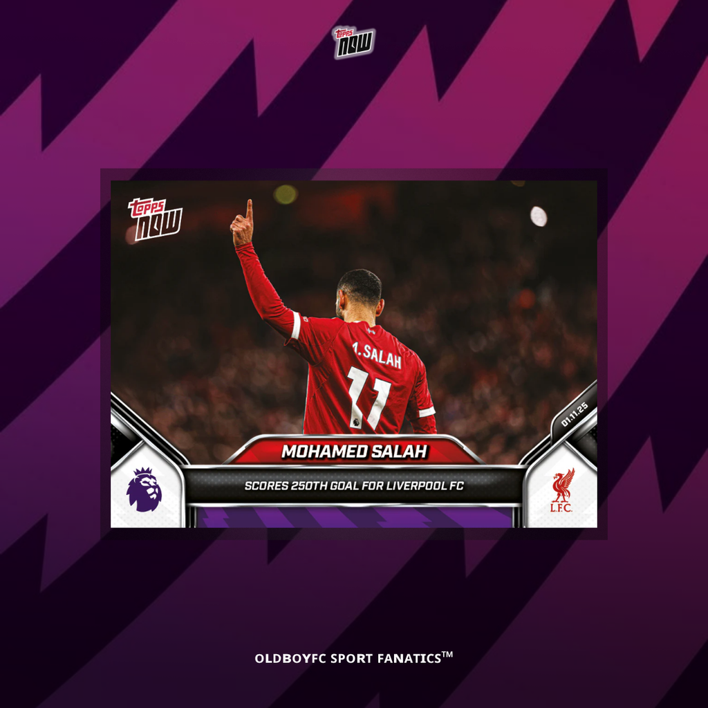Topps Now Mohamed Salah 25/26 英超 球星卡