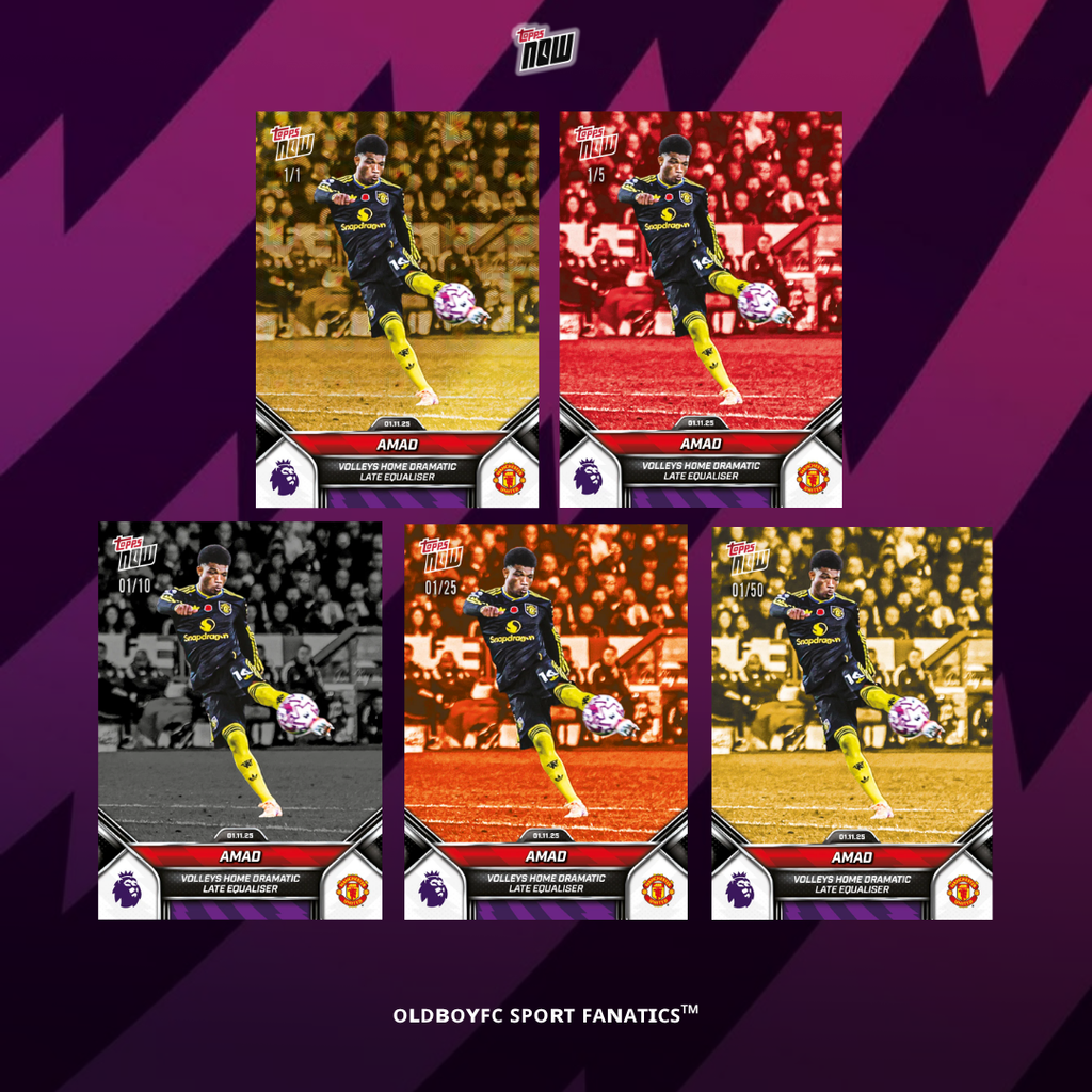 Topps Now Amad 25/26 英超 球星卡 帶編卡