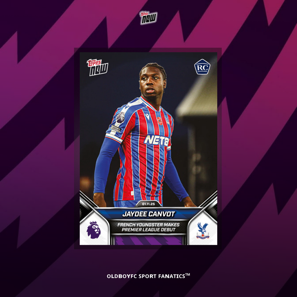 Topps Now Jaydee Canvot 25/26 英超 球星卡 正面圖