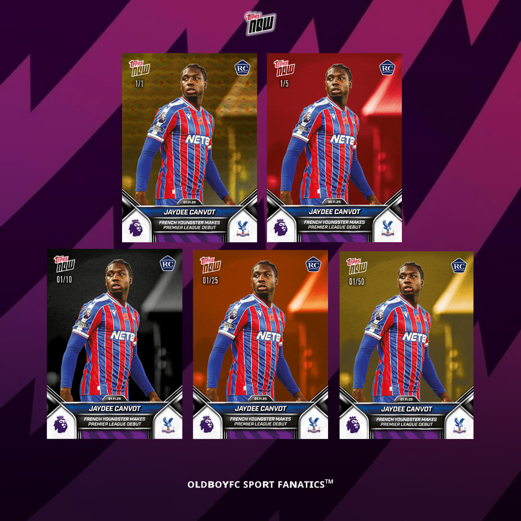 Topps Now Jaydee Canvot 25/26 英超 球星卡 帶編卡