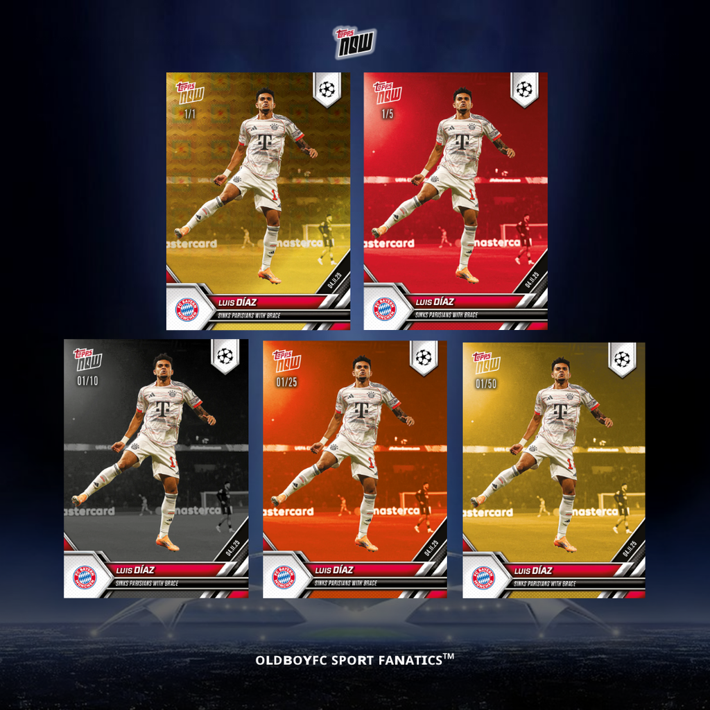 Topps Now Luis Díaz 25/26 UCL 球星卡 帶編卡