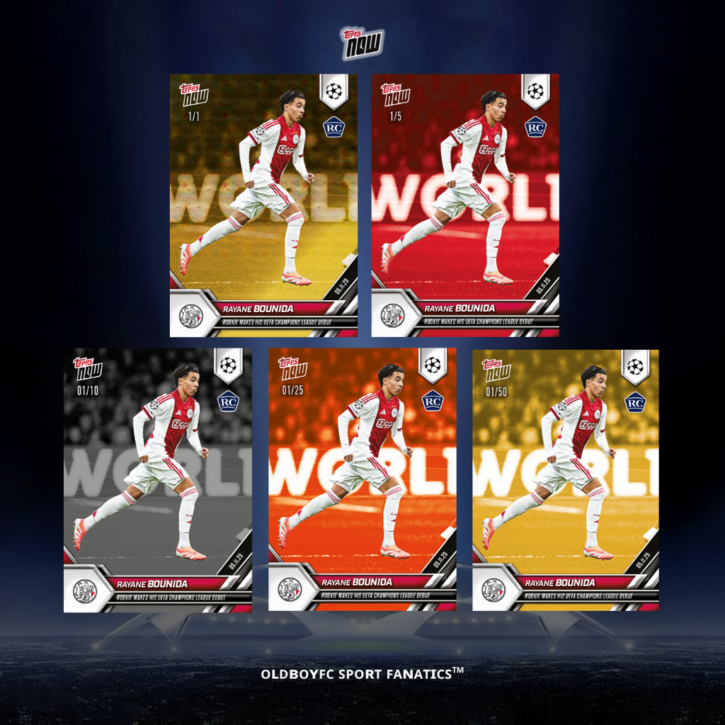 Topps Now Rayane Bounida 25/26 UCL 球星卡 帶編卡