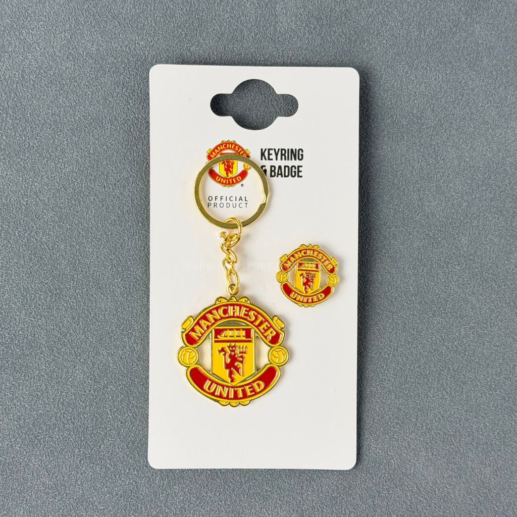 曼聯 隊徽鑰匙圈 & 隊徽胸針
