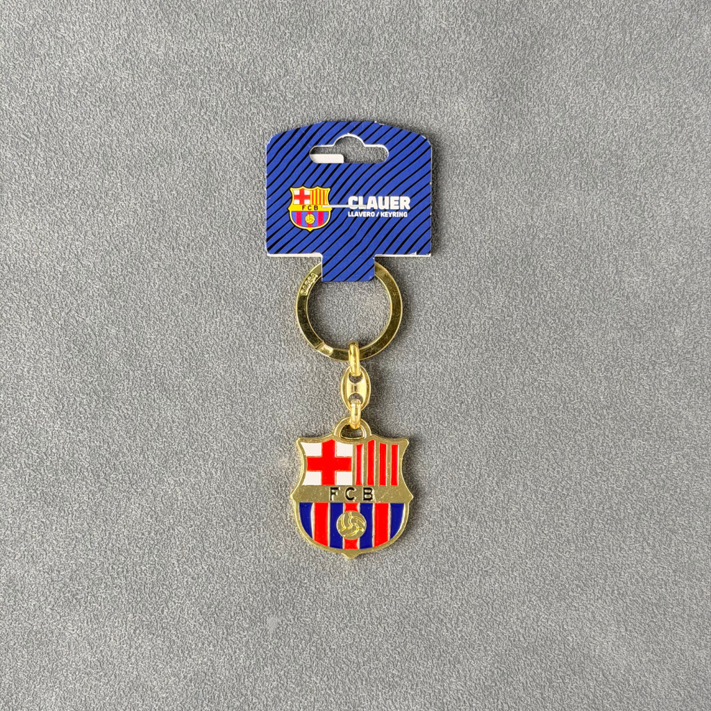 巴薩金色正版鑰匙圈