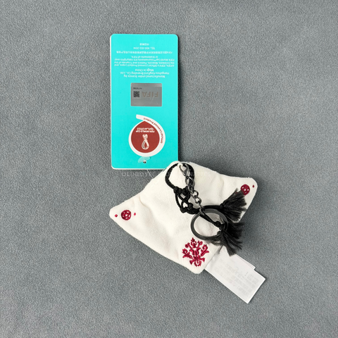 卡達世界盃 毛絨吉祥物鑰匙扣