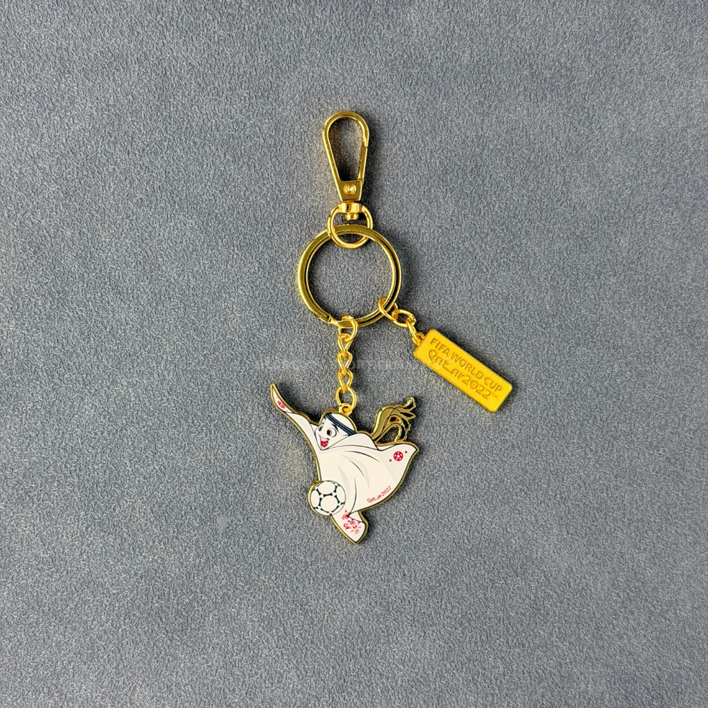 卡達世界盃 官方吉祥物鑰匙圈