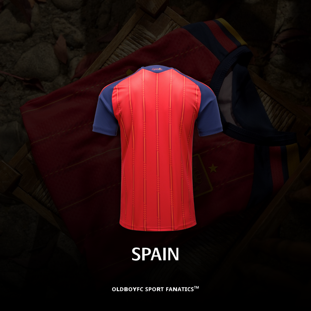 【球迷版】西班牙 2026 世界盃主場球迷版 足球球衣