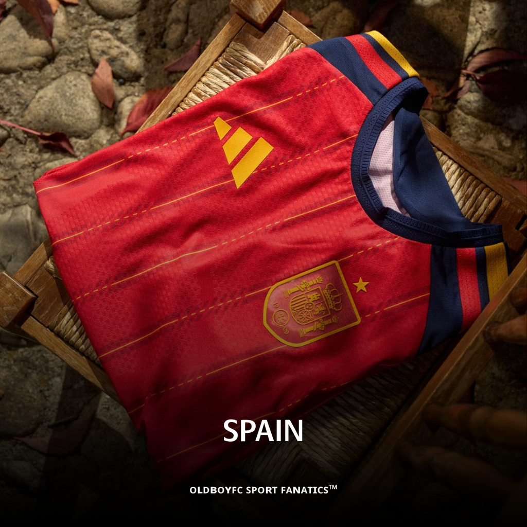【球迷版】西班牙 2026 世界盃主場球迷版 足球球衣