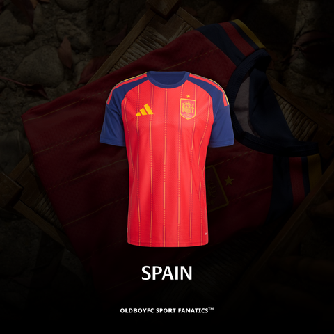 【球員版】西班牙 2026 世界盃主場球員版 足球球衣
