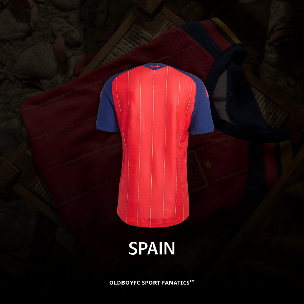 【球員版】西班牙 2026 世界盃主場球員版 足球球衣