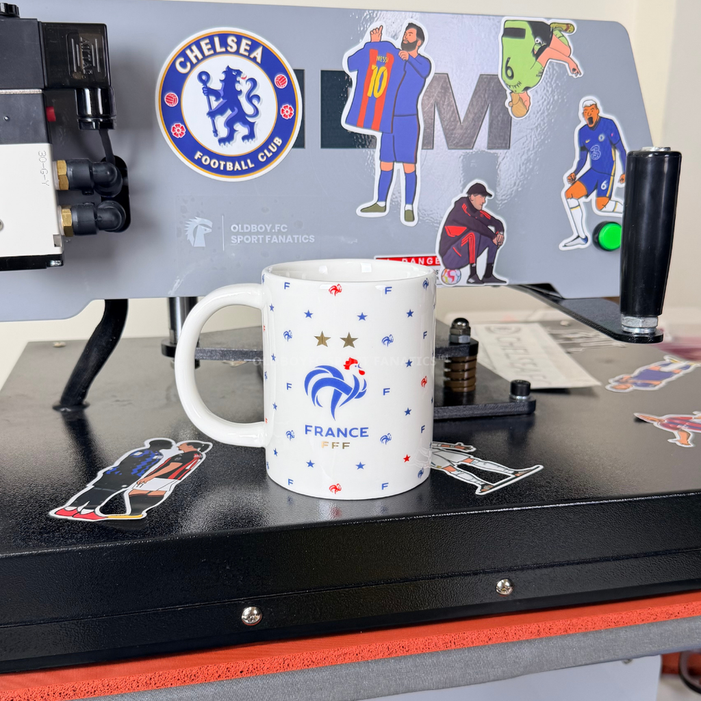 法國國家隊 官方白色馬克杯