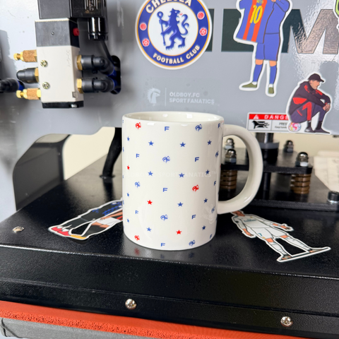 法國國家隊 官方白色馬克杯