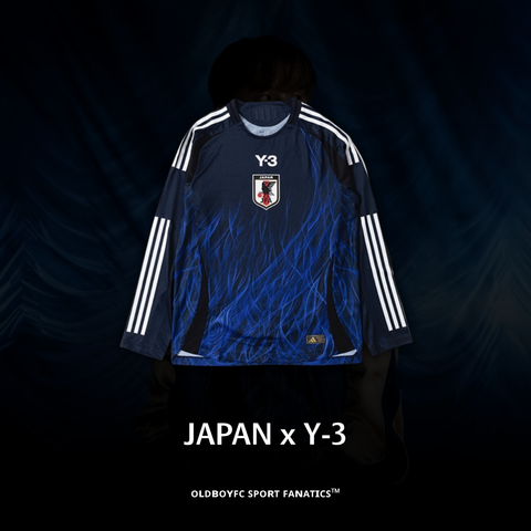【球員版】日本 x Y-3 24/25 主場球員版長袖球衣