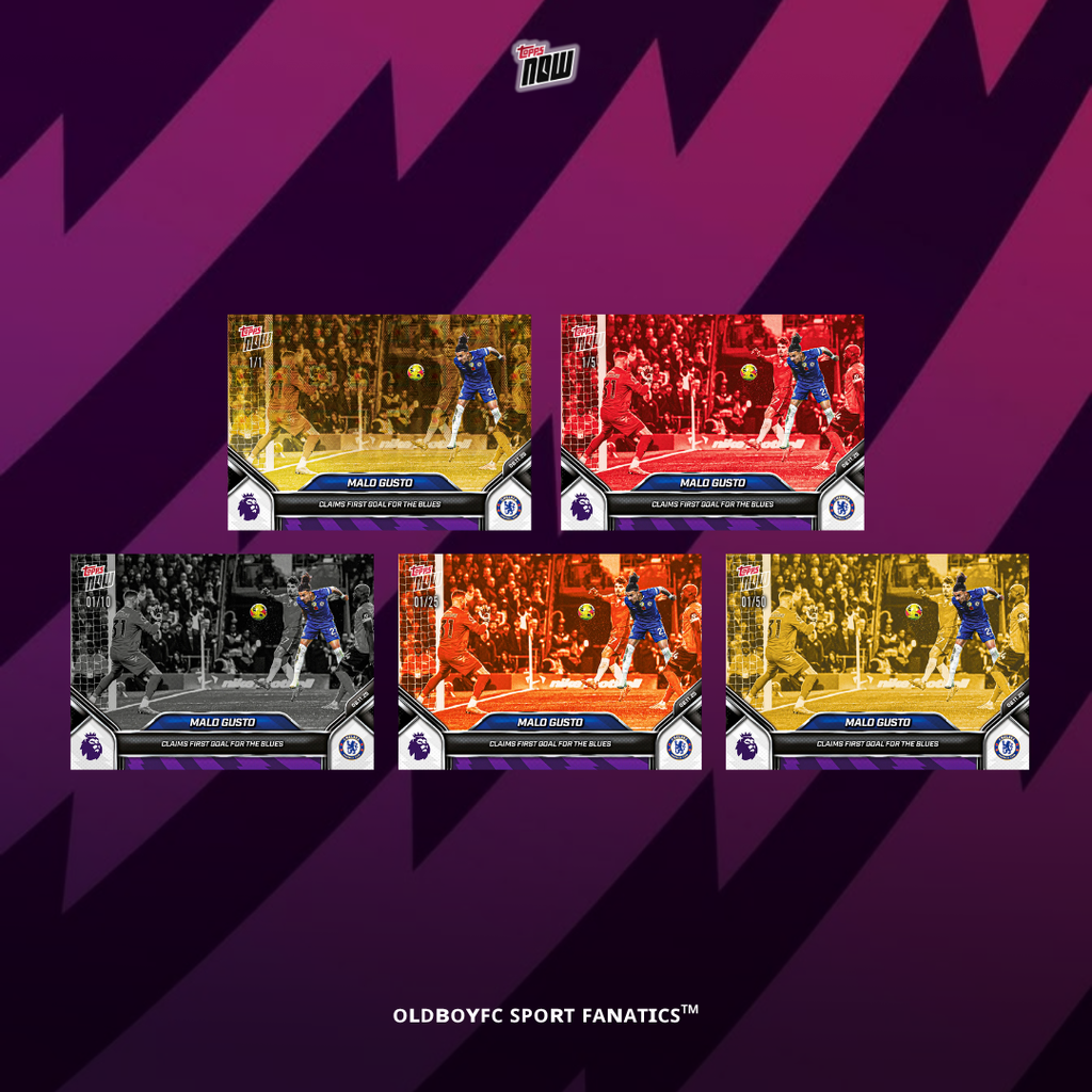 Topps Now Malo Gusto 25/26 英超 球星卡 帶編卡