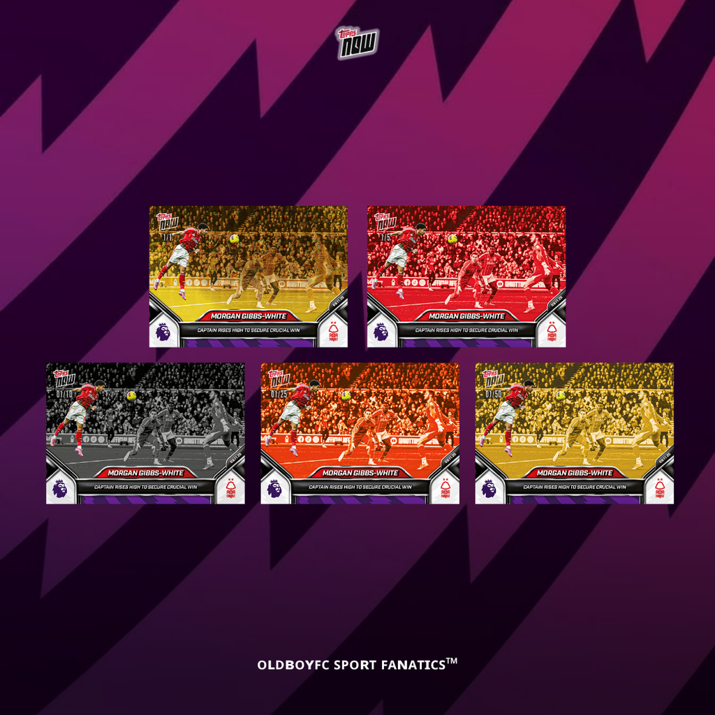 Topps Now Morgan Gibbs-White 25/26 英超 球星卡 帶編卡