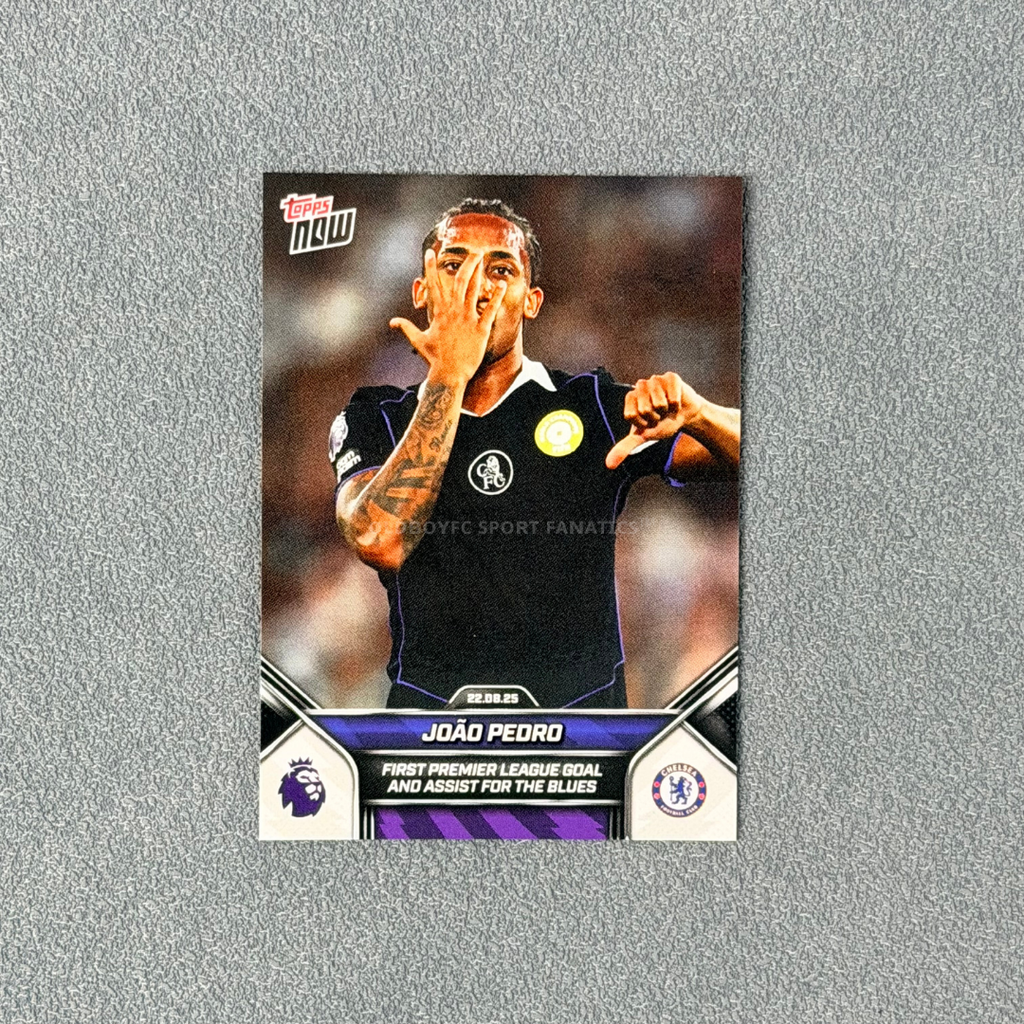 【現貨】Topps Now João Pedro 25/26 英超 #7