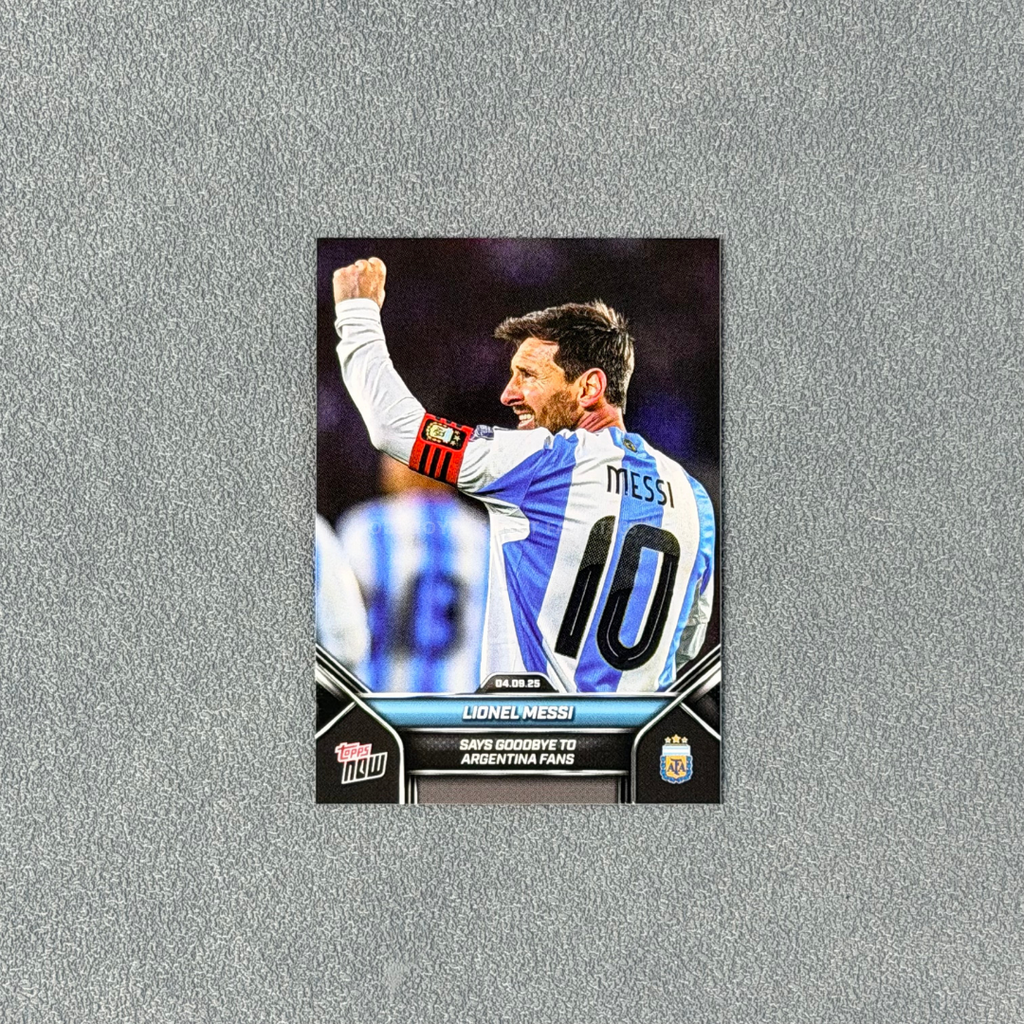 【現貨】Topps Now Lionel Messi 24/25 Argentina #2