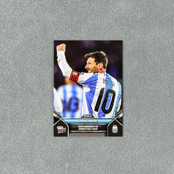 【現貨】Topps Now Lionel Messi 24/25 Argentina #2