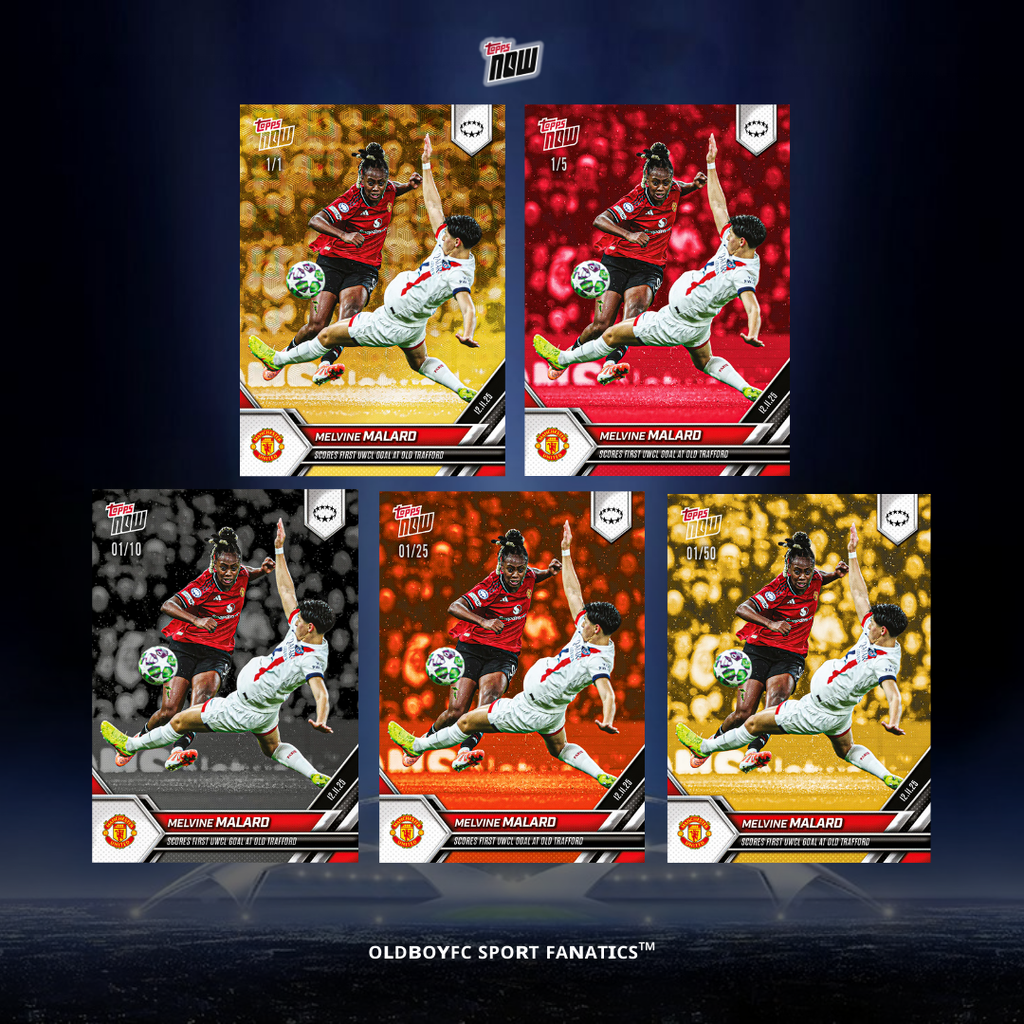 Topps Now Melvine Malard 25/26 女足歐冠 球星卡 帶編卡