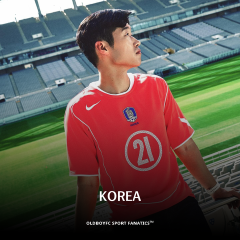 韓國國家隊T90復刻版球衣 #21朴智星