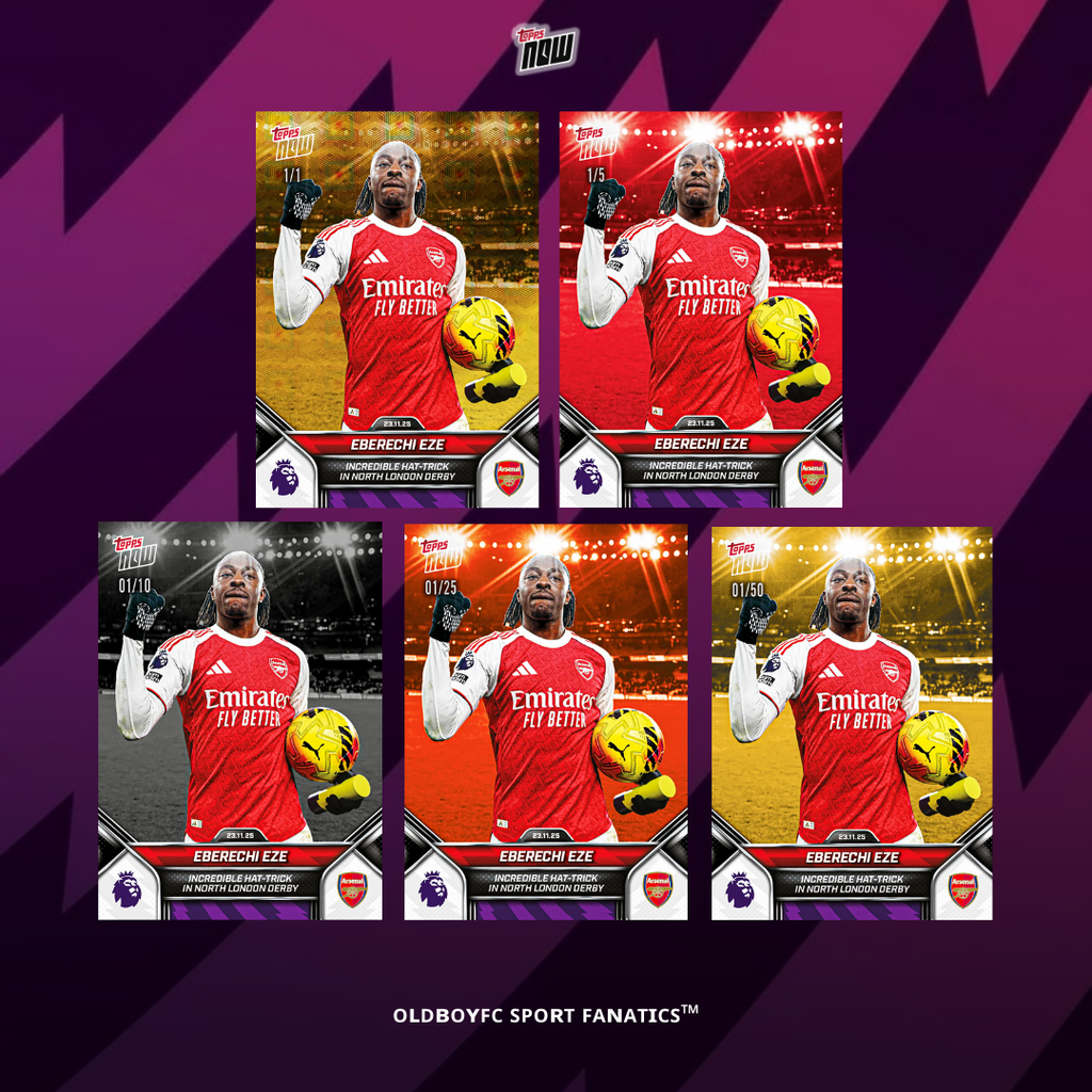 Topps Now Eberechi Eze 25/26 英超 球星卡 帶編卡