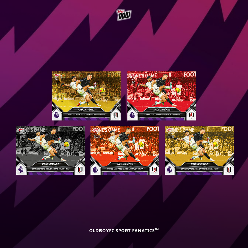 Topps Now Raúl Jiménez 25/26 英超 球星卡 帶編卡