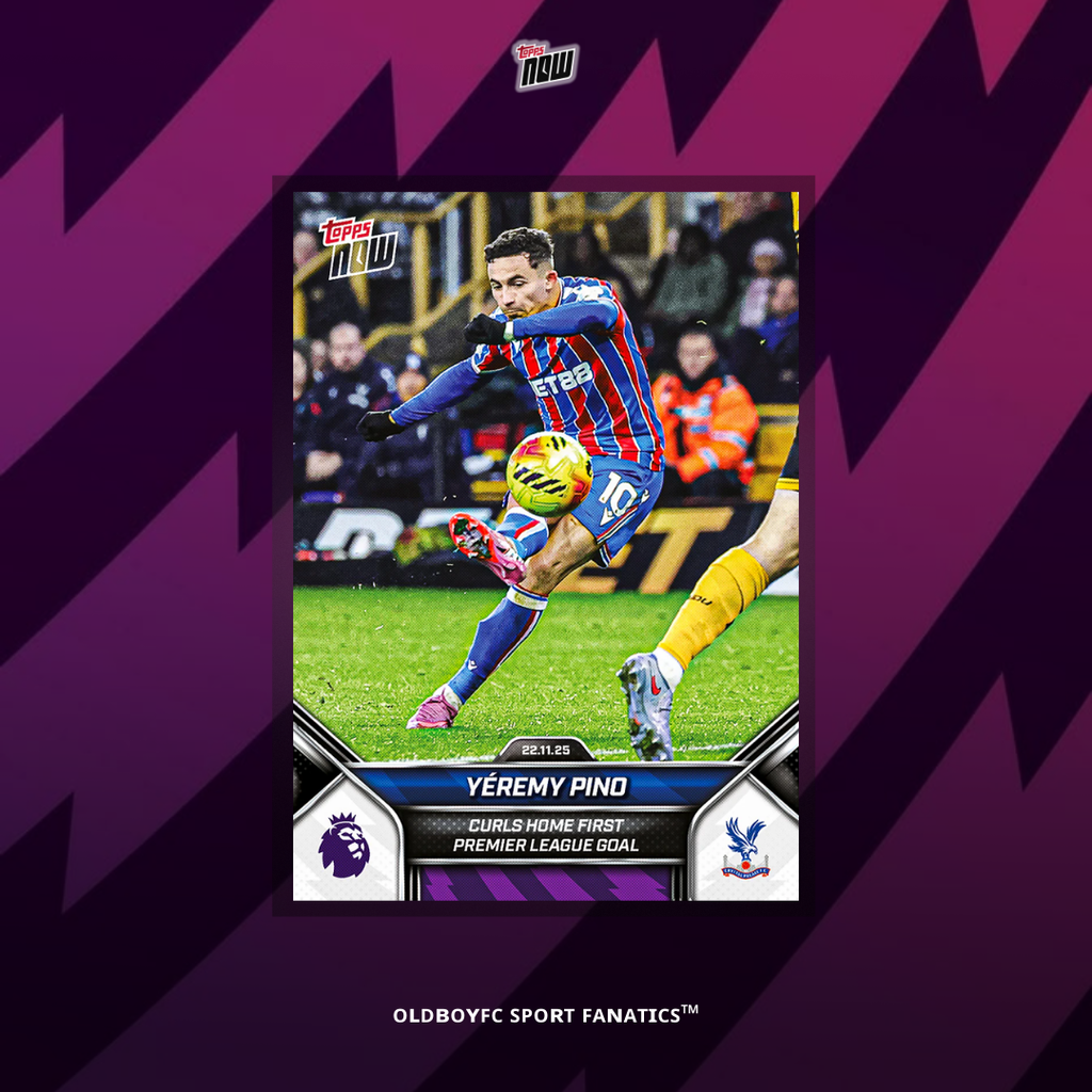 Topps Now Yéremy Pino 25/26 英超 球星卡 正面圖