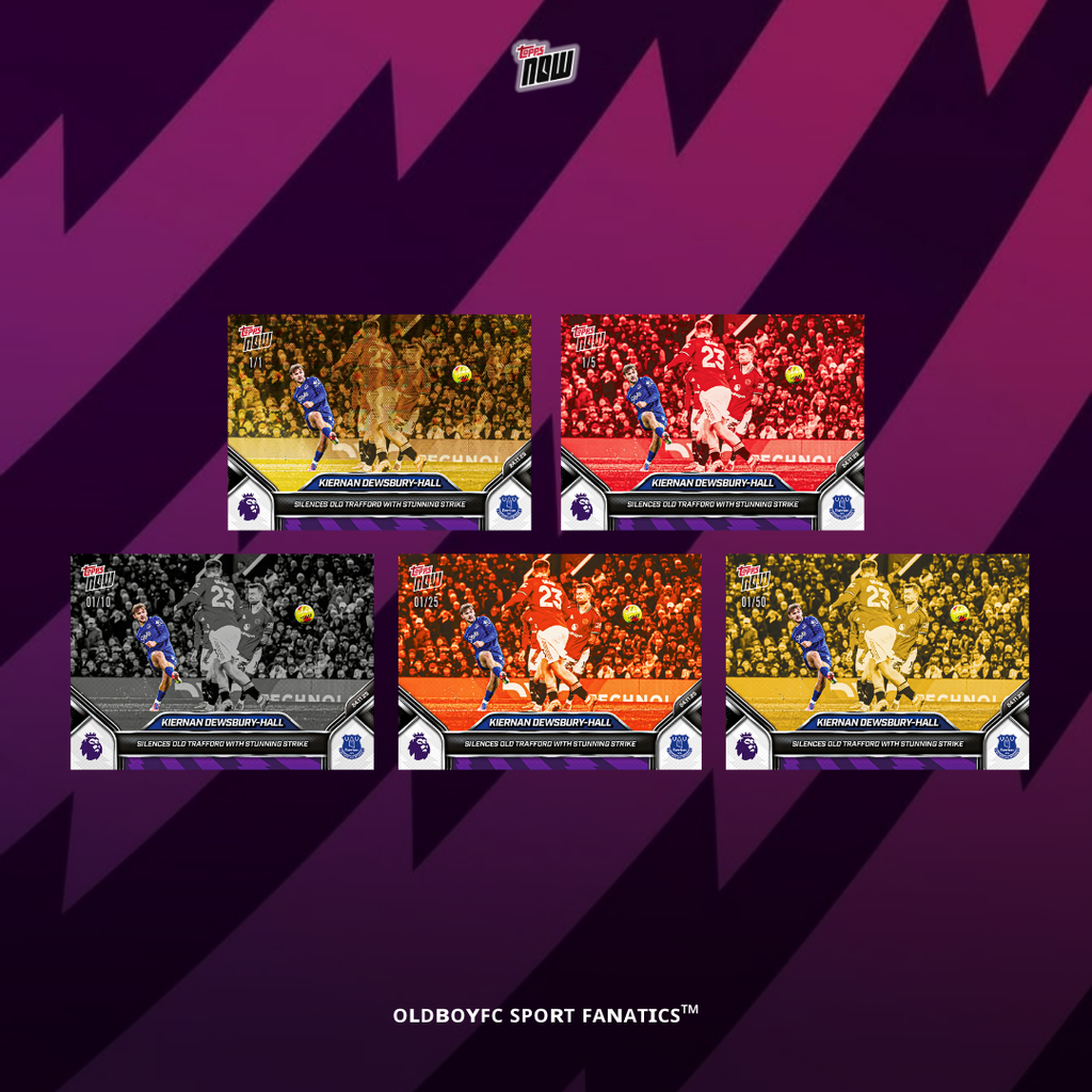 Topps Now Kiernan Dewsbury-Hall 25/26 英超 球星卡 帶編卡