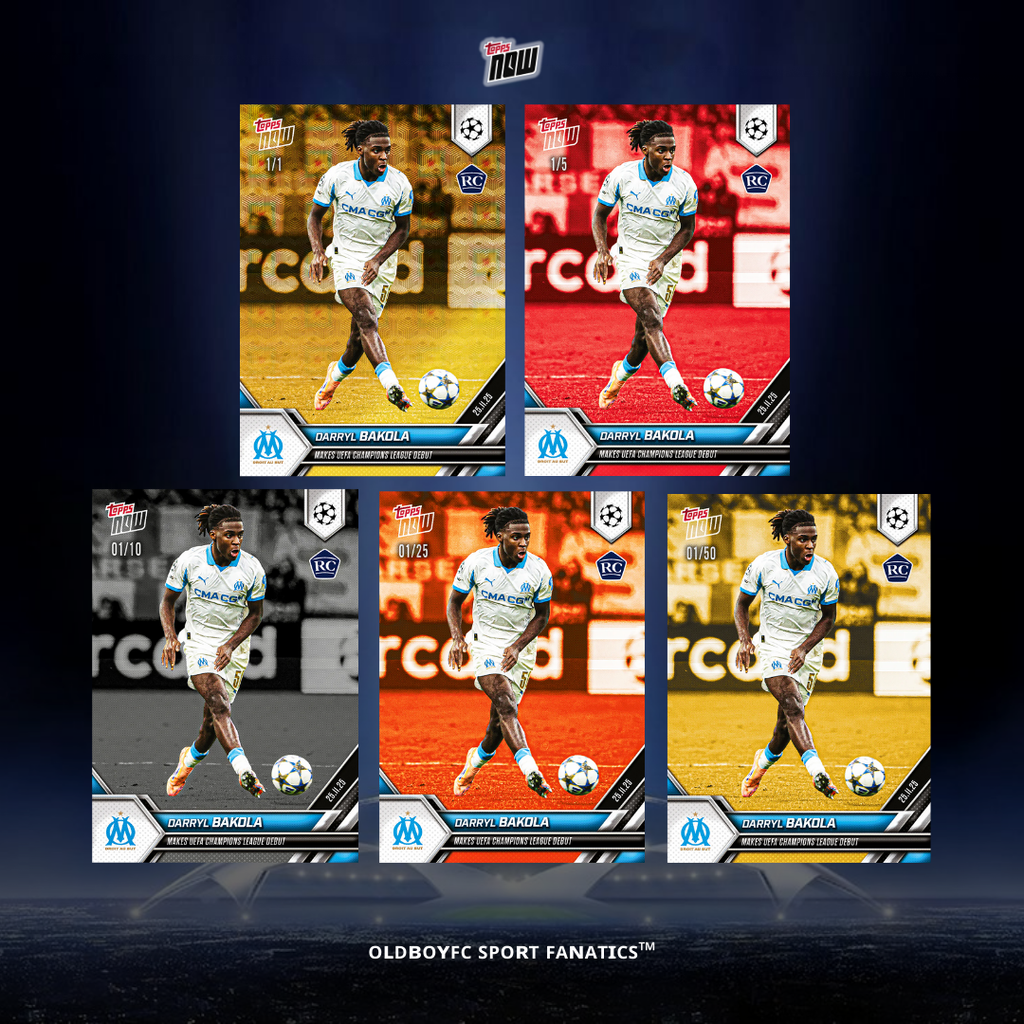 Topps Now Darryl Bakola 25/26 UCL 球星卡帶編卡卡
