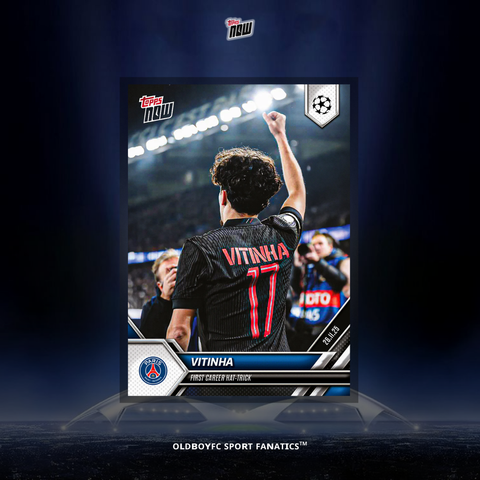 Topps Now Vitinha 25/26 UCL #56 卡片正面