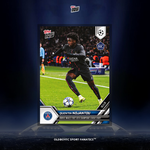 Topps Now Quentin Ndjantou 25/26 UCL #58 正面圖