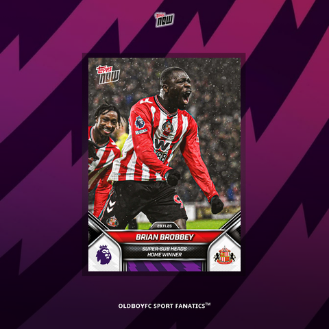 Topps Now Brian Brobbey 25/26 Premier League #65 正面圖